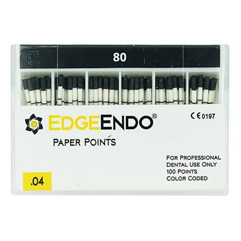 metal paper point boxes|EdgeEndo .04 Paper Points™ .